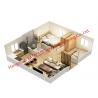 Standard Luxury Folding Integrated House Fast Assembly Expandable Container