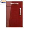 Fashional Red Gloss Kitchen Cabinet Doors , High Gloss Kitchen Doors