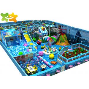 China Fun Ocean Theme Kids Indoor Playground Equipment Bounce Trampoline Park supplier