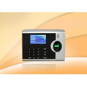 China Employee Fingerprint Time Clocks For Small Business , 3 Inch TFT Color Screen supplier