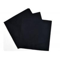 China Spunlace Recycled Non Woven Fabric Super Soft Black Plain High Strength No Skin Allergy on sale