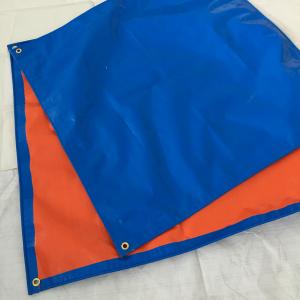 China Blue / Orange PE Tarpaulin Manufacture In Shandong China supplier