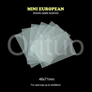 Mini Sleeve Kings Mini pochettes pour cartes européennes 46x71mm Double Matte Non Glare