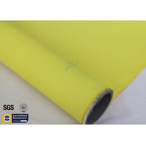 China Acrylic Fiberglass Fire Blanket Fabric Yellow 15OZ 3732 Anti Corrosion Chemical supplier