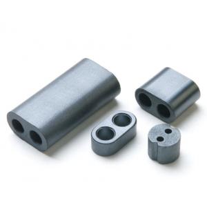 China Ni-Zn RID Ferrite Core Material , Lightweight Magnetic Material Silver Grey Color supplier