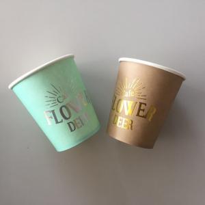 Cute cartoon paper cup disposable paper cup water cup home picnic outing paper cup