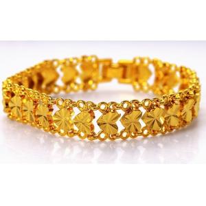 costume jewels cheap dubai heart shape gold bracelet for women