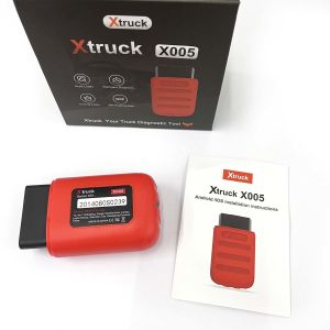 China Xtruck X005 Heavy Duty Truck OBD Scanner with 8 OBDII Test Modes Two Years Free Updates and Read Fault Codes wholesale