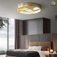 China Copper Acrylic Bedroom Decoration Led Ceiling Light For Living Room on sale