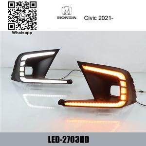 Honda Civic 2022 LED cree DRL day time running lights driving daylight