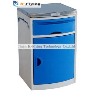ABS Plastic Hospital Tools And Equipments Patient Bedside Table With Lock