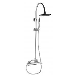 China Polished Thermostatic Shower Faucet , Brass Thermostatic Bath Mixer Tap supplier