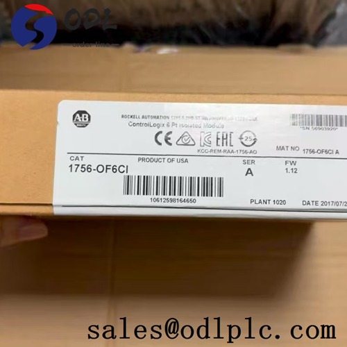 Current Loop Allen Bradley PLC Analog Output 1756-OF6CI Allen Bradley 6 Point Isolated Outputs