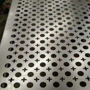 China AISI SS 304 Perforated Stainless Steel Sheet 15 Mm Mill Edge Cold Roll supplier