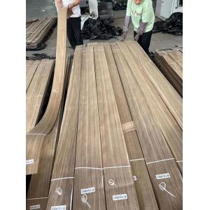 China Moisture 8% American Walnut Wood Veneer Quarter Cut Thick 0.42MM supplier