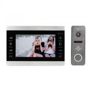 Système 7" d'interphone de téléphone de porte de vidéo de Hotsale affichage d'affichage à cristaux liquides de pouce pour l'interphone d'entrée principale avec la caméra