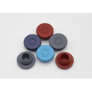 China 20mm Syringe Bottle Stopper , Medicine Bottle Stoppers Chlorinated Butyl Rubber Material supplier