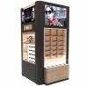 Fashion Customized Glass Display Cabinet With LED Light For Glasses Store