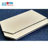 China Composite Aluminum Corrugated Panel 3mm PE Coated For Building on sale