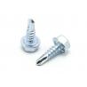 Stainless Steel Washer Head Screws / Hex Washer Head Sheet Metal Screws