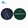 China 12 Battery Little Epoxy Resin Solar Panel ZW-R75 Residential Solar Power Panels 6V 0.4 Watt wholesale