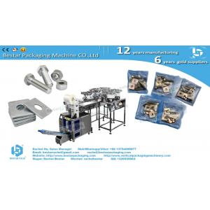 Bestar counting packing machine five vibration bowls table type conveyor bucket for bolts washers