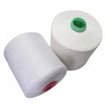 Raw White Spun Polyester Thread 100% Sinopec Yizheng Material