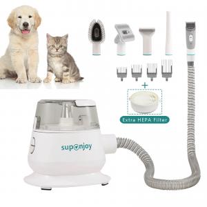 China Grooming Products Type Grooming Tools 5 in 1 Pet Kit Vacuum Suction for Dogs Cats supplier