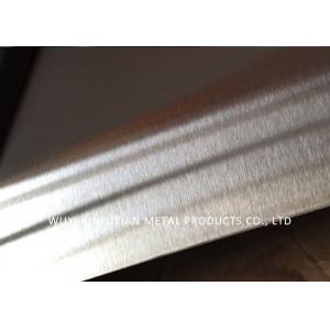 China Hairline Finish Cold Rolled Stainless Steel Sheet AISI 304 NO.4 With PVC supplier