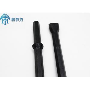 Mining Tapered Integral Drill Rod With Chisel Type Bits