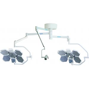 China 160000 LUX Ceiling Mounted LED Surgical Lights Double Head With Sony Arm Camera supplier