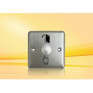 12V stainless steel push button , exit push button for fingerprint and RFID access control