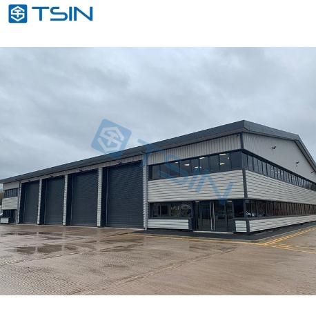 Steel Structure Prefab Metal Warehouse Building Portal Frame Q235B Q355B ASTM A36