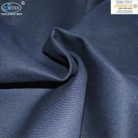 China Navy Blue Cotton Nylon FR Water Oil Repellent Fabric / CN FR Cloth on sale