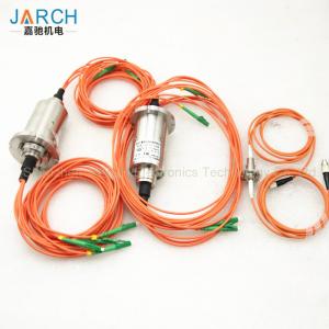 China Multi mode Fiber Optic Rotary Joint For Undersea Robot and Control Ship , SMA Rotary Joint supplier
