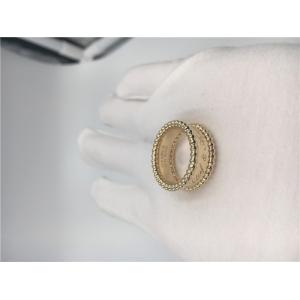 Simple Men / Women 18K Gold Ring No Diamond / Gemstone For Wedding / Engagement