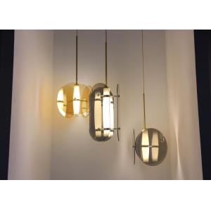 Modern simple bottle glass hanging pendant lamps creative e27 ceiling chandelier lights hotel decor pendant light