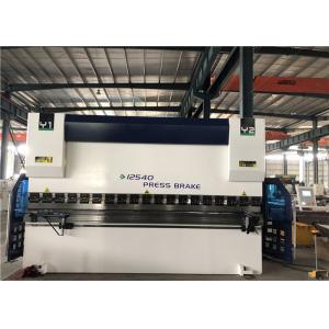 China Wrought Iron Hydraulic Shop Press Brake 63T Overload Protection High Accuracy supplier