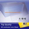 China 20 lpi lenticular sheet standard size 1.2*2.4m PS material blank flip lenticular plastic lens for inkjet printer wholesale