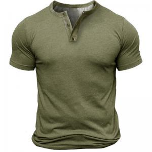 China Polyester Anti Wrinkle Military Military Tactical Shirts T Shirts High Plasticity V Neck supplier