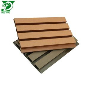 China Eco-friendly Waterproof Trough Surface WPC External Wall Cladding wholesale