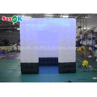 China Portable Photo Booth Black Bottom Anti - Dirty Inflatable Photo Booth One Door For Bar on sale