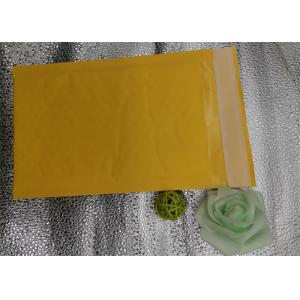 Yellow Kraft Paper Padded Envelope Bag , Wrap Bubble Mailers Bags