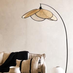 China wind fall floor lamp minimalist retro designer living room bedroom New Chinese bamboo floor lamp(WH-WFL-17) supplier