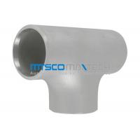 China ASTM A403 Flanges Pipe Fittings Tee , Straight Tee / Reducing Tee For Pipe Connection on sale