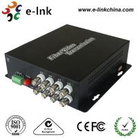 China Analog Video CCTV Fiber Optic Transmitter And Receiver 20km Transmission Distance on sale