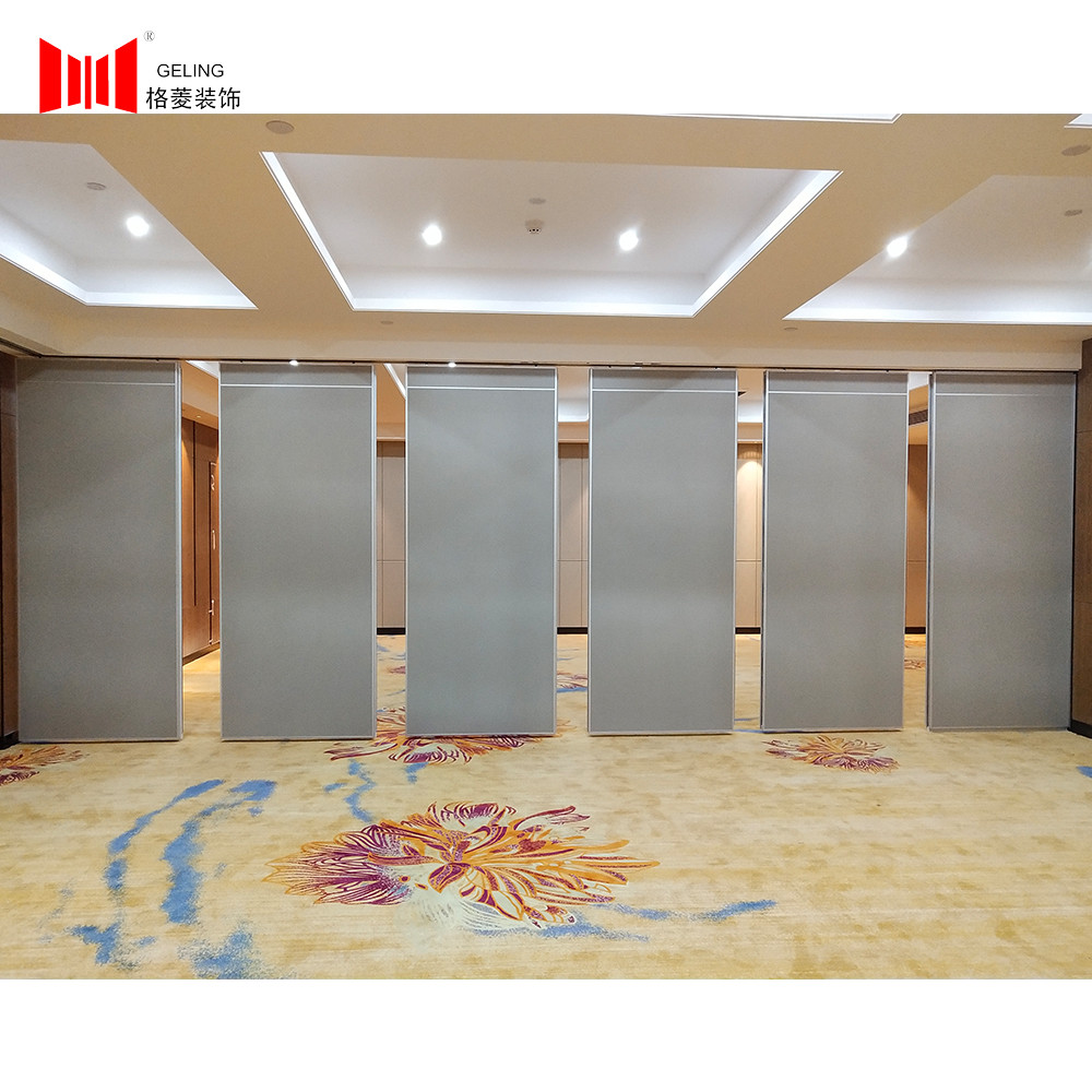 900-1230mm Conference Room Folding Partition Wall Operable Partition System