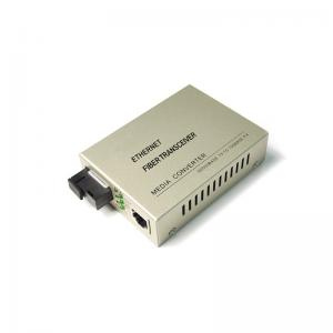 China SFP LC SC Fast Gigabit Optical Fiber Media Converter RJ45 Supporting Flow Control supplier