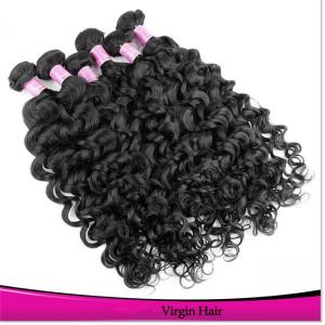 China Brazilian Human Hair Weave Virgin Black Color Natural Weave Human Hair Bundles Natural on sale 