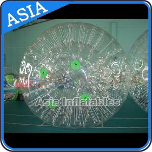 China Fun Inflatable Color Dots Zorb Ball Crazy Giant Hamster Ball supplier